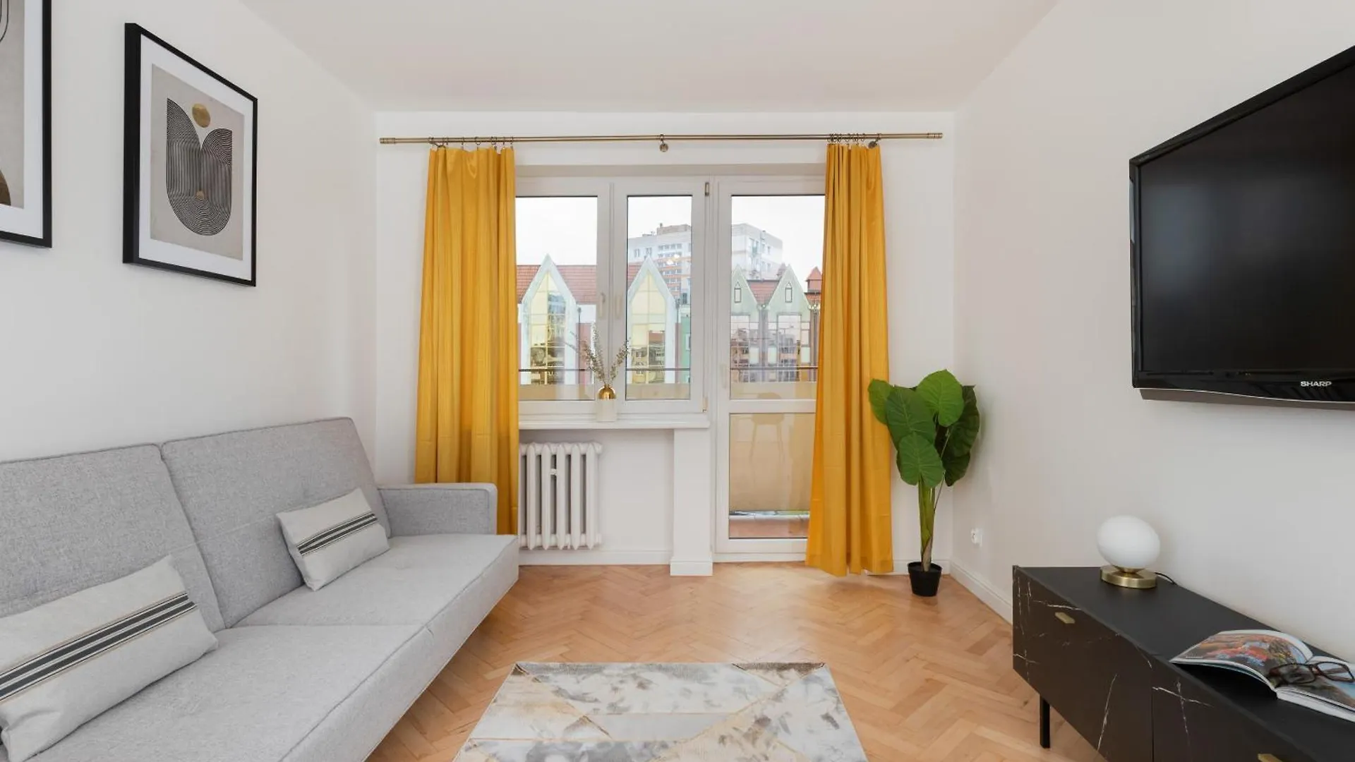 Stylish & Comfortable Apartment With Balcony In Central Gdansk By Noclegi Renters 0*,  פולין